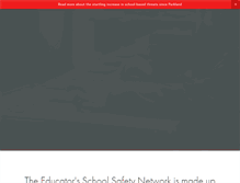 Tablet Screenshot of eschoolsafety.org